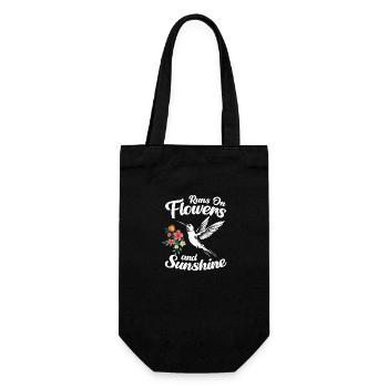 Oiseaux, Animaux, Magie - Sac à bouteille - noir - Devant