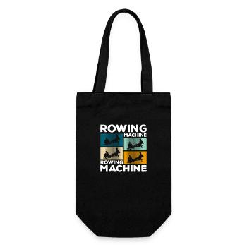 Rowing Machine Sports Endurance Rowing Training - Gift Bag for Bottles - black - Front