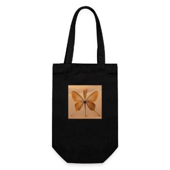 Wüstenblüte Desert Bloom - Gift Bag for Bottles - black - Front
