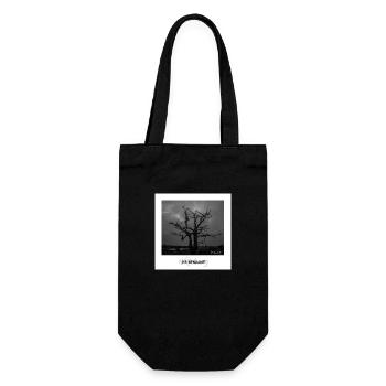 Wolfsburger Baum im Heinenkamp - Geschenkbeutel für Flaschen - Schwarz - Vorne