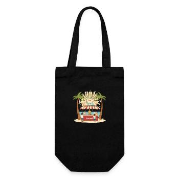 Icecream Love - Gift Bag for Bottles - black - Front