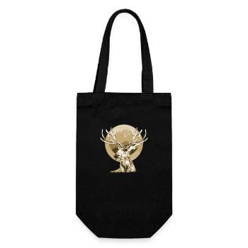 Cerf - Sac à bouteille - noir - Devant