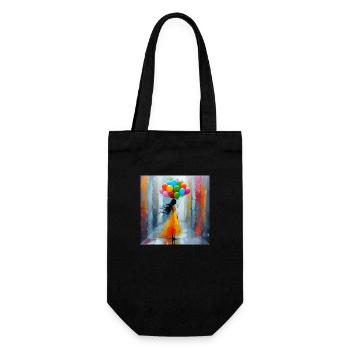 Ballons - Sac à bouteille - noir - Devant