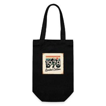 Vintage 1978 Limited Edition - Gift Bag for Bottles - black - Front