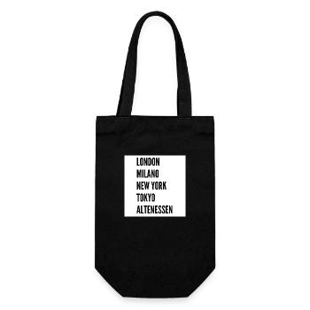 London Milano New York Tokyo Altenessen - Gift Bag for Bottles - black - Front