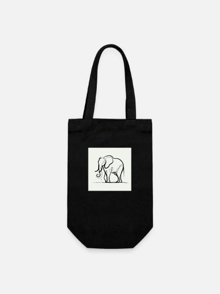 4c23a2d1 7585 4d92 8cbd c6dd548653f1 - Gift Bag for Bottles - black