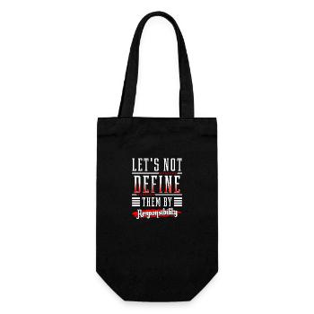 Men's Day Festival Day of Honour - Gift Bag for Bottles - black - Front