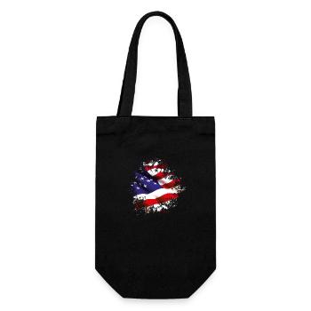 splat USA - Gift Bag for Bottles - black - Front