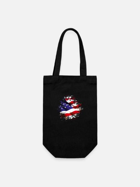 splat USA - Gift Bag for Bottles - black