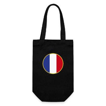I Love France Elegance Style Design T-Shirt - Sac à bouteille - noir - Devant