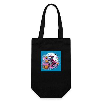 1000005326 - Gift Bag for Bottles - black - Front