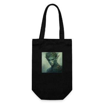 Elf - Gift Bag for Bottles - black - Front
