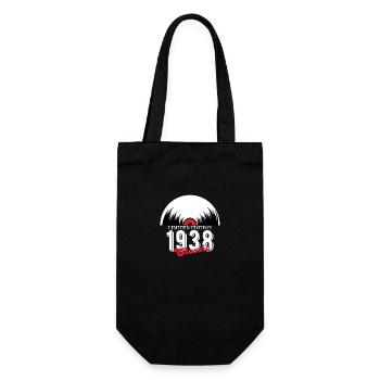 Limitierte Auflage 1938 Klassisches Vinyl - Geschenkbeutel für Flaschen - Schwarz - Vorne
