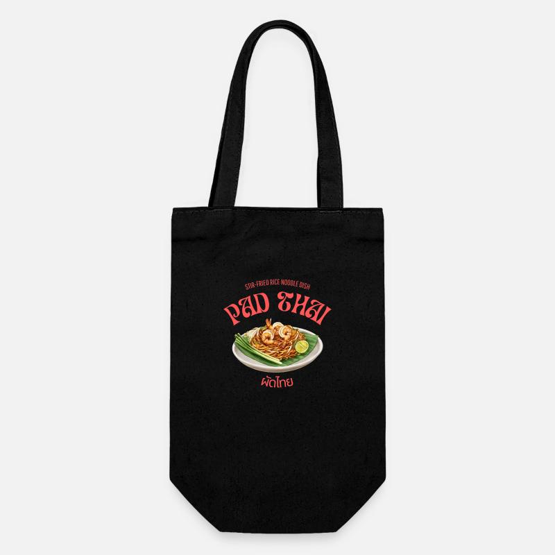 Pad Thai - Geschenkbeutel für Flaschen - Schwarz