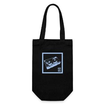 Kids from the 90s - Gift Bag for Bottles - black - Front