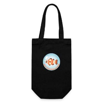 Just clowning around - Gift Bag for Bottles - black - Front