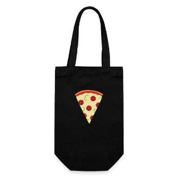 Pizza - Sac à bouteille - noir - Devant