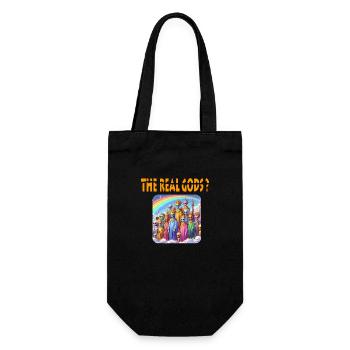 The real gods 2? - Gift Bag for Bottles - black - Front