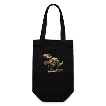 L’espèce de dinosaure Tyrannosaurus Rex - Sac à bouteille - noir - Devant