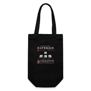 Gamer PC Masterrace Liga Streamer - Geschenkbeutel für Flaschen - Schwarz - Vorne
