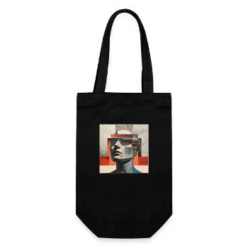 Boolean - Gift Bag for Bottles - black - Front