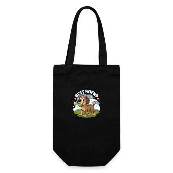 Meilleur ami Chien - Sac à bouteille - noir - Devant