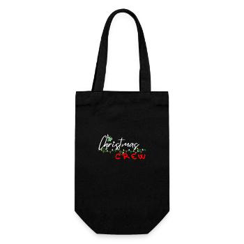 Équipage de Noël - Sac à bouteille - noir - Devant