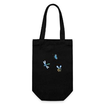 Sort elfique - Sac à bouteille - noir - Devant