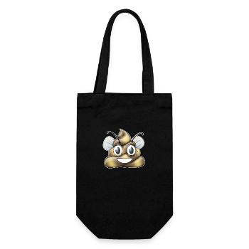 Hummelkot - Geschenkbeutel für Flaschen - Schwarz - Vorne