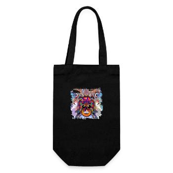 Skull City 2 - Gift Bag for Bottles - black - Front
