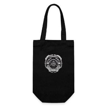 Musique Hardstyle Rave Wear - Sac à bouteille - noir - Devant