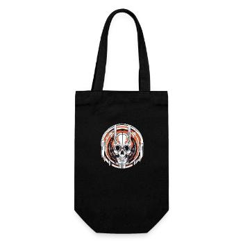 Techno Hardstyle Electro Robotique - Sac à bouteille - noir - Devant