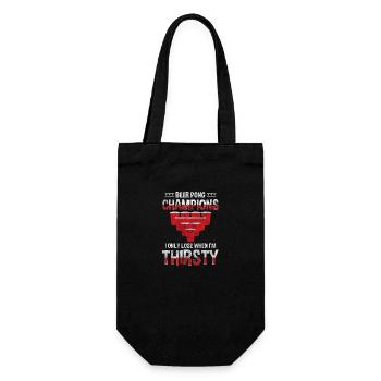 Gagnant de la bière Teamsport - Sac à bouteille - noir - Devant