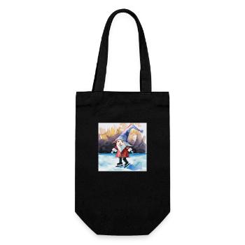 Je suis heureux - Sac à bouteille - noir - Devant