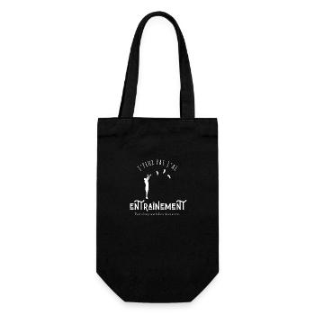J’peux pas j’ai lancer de chaussettes - Sac à bouteille - noir - Devant