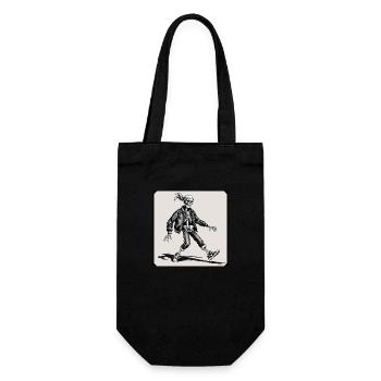 Swagger squelette - Sac à bouteille - noir - Devant