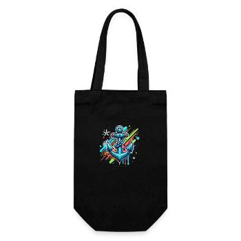 Capitaine d’ancre - Sac à bouteille - noir - Devant