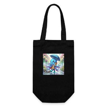 AVRIL - Sac à bouteille - noir - Devant