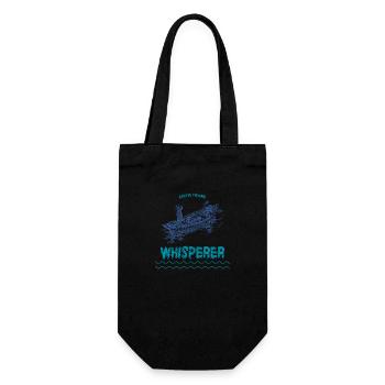 Arctic Fishing Whisperer - Gift Bag for Bottles - black - Front