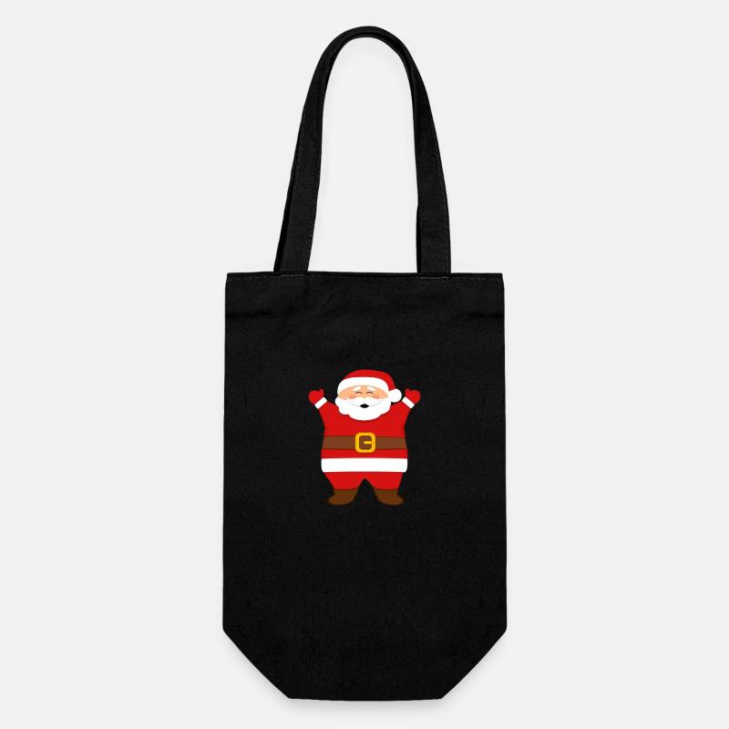 Joyeux Père Noël - Sac à bouteille - noir
