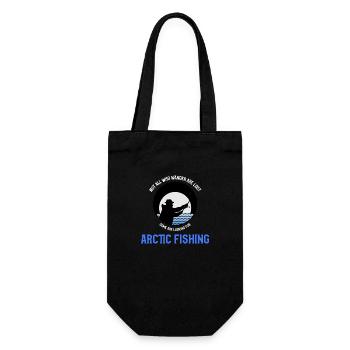 Not All Who Wander Are Lost... - Gift Bag for Bottles - black - Front