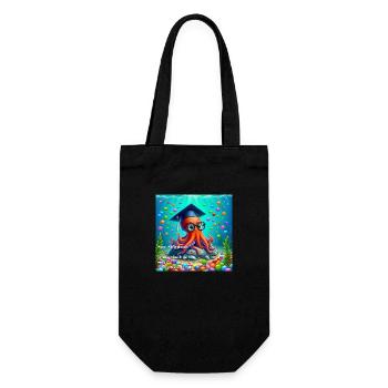 OIG2 10003530 - Gift Bag for Bottles - black - Front
