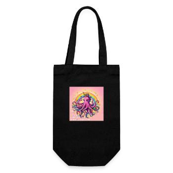 OIcdsG1 6 - Gift Bag for Bottles - black - Front