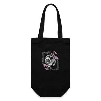 Asia Mythology Code of Honor - Gift Bag for Bottles - black - Front