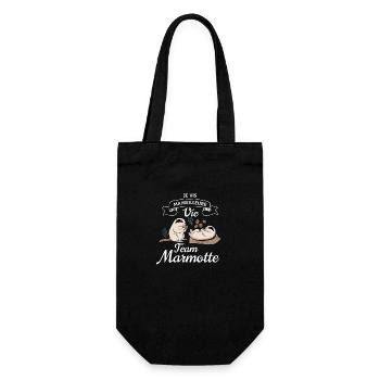 Team Marmotte - Sac à bouteille - noir - Devant