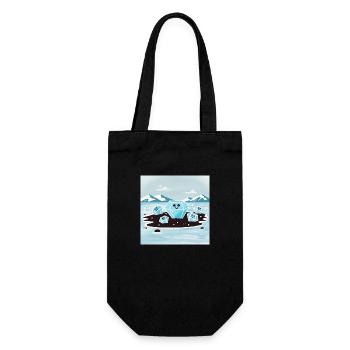 Plage de diamants - Sac à bouteille - noir - Devant