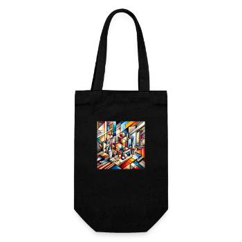 9A983765 0F03 44ED B90C 199C30AF53AC - Geschenkbeutel für Flaschen - Schwarz - Vorne