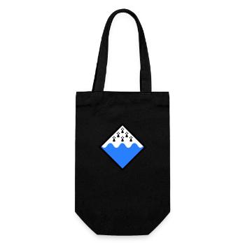 Morbihan - Geschenkbeutel für Flaschen - Schwarz - Vorne