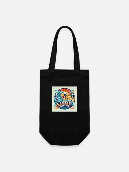 Surf paradise - Sac à bouteille - noir