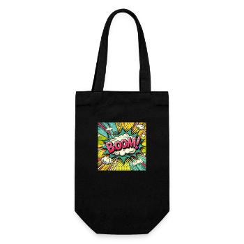 BOOM! - Comic Book Blast - Gift Bag for Bottles - black - Front